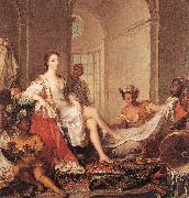 NATTIER, Jean-Marc Mademoiselle de Clermont en Sultane sg Sweden oil painting reproduction